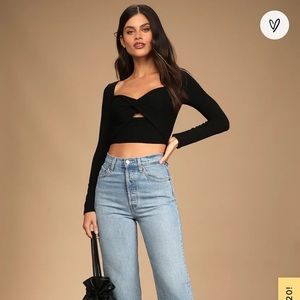 Lulu’s About To Get Good Ribbed Top